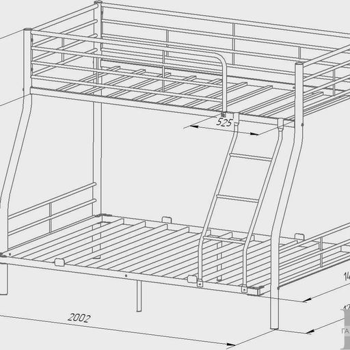 Двухъярусная кровать «Гранада 2»